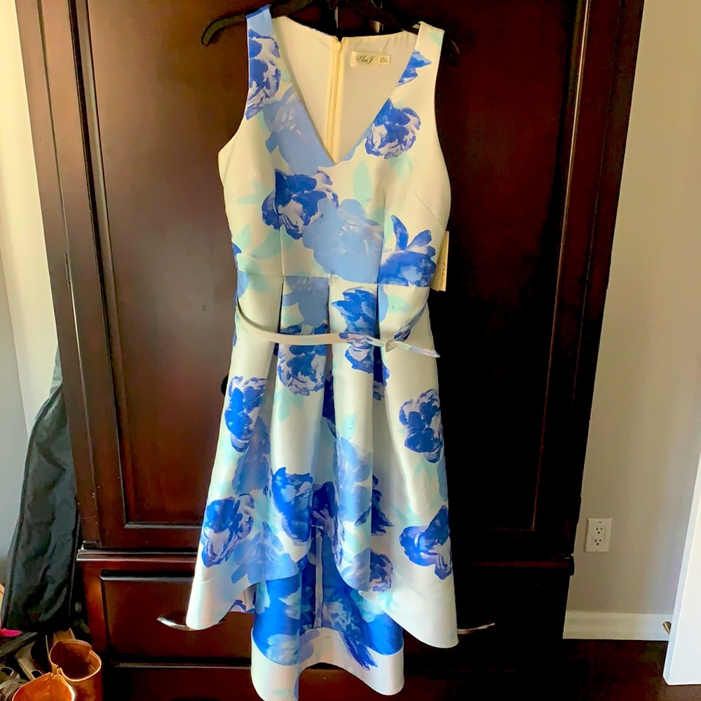 NWT Eliza J high Low Gown - size 12
